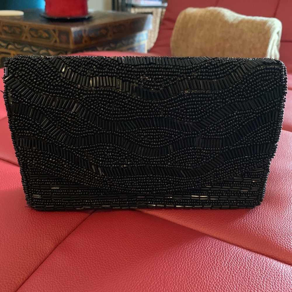 Mini Vintage 70’s Beaded Evening Shoulder Bag